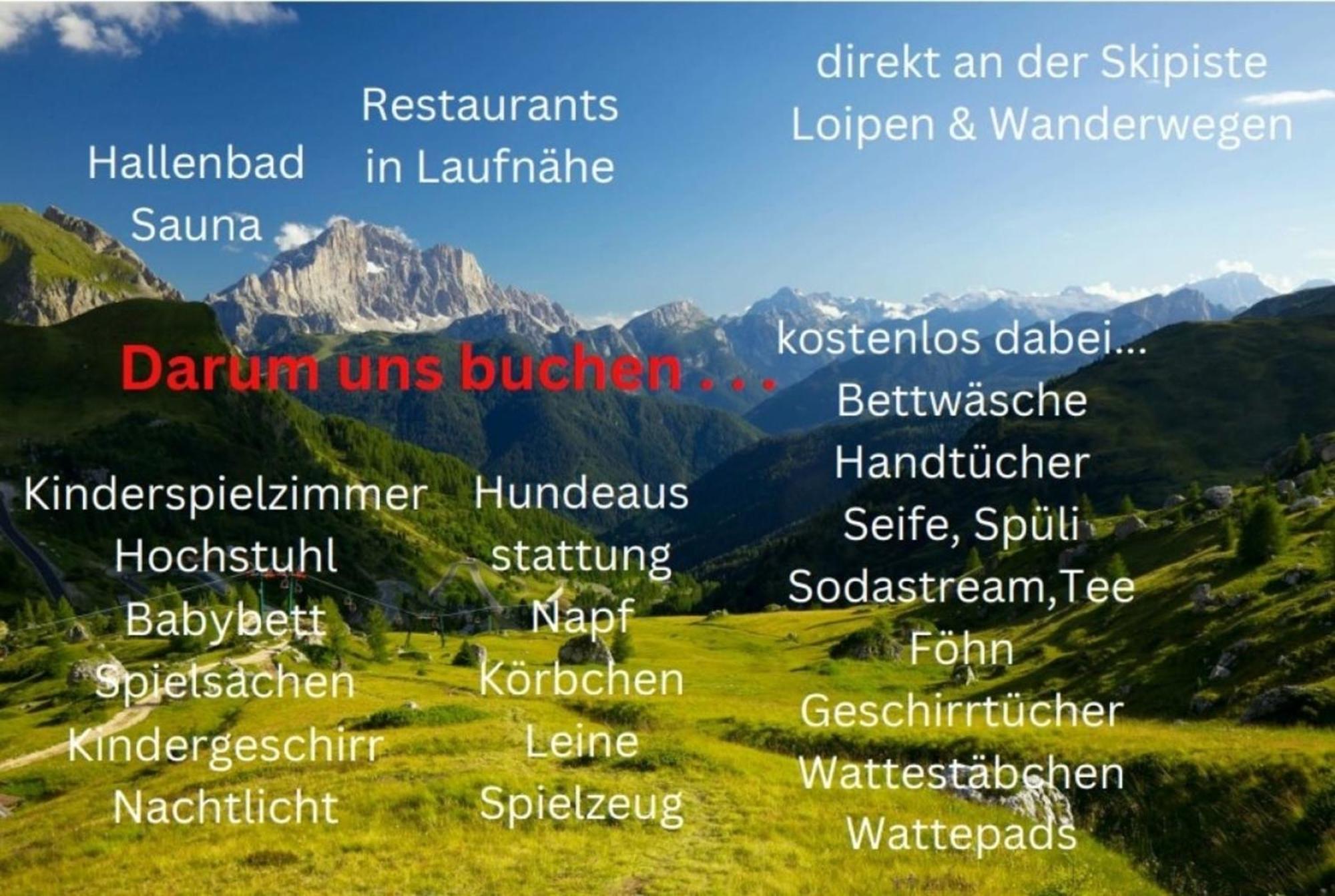 Berg-Juwel Hallenbad Mit Sauna Apartment Missen-Wilhams Exterior foto